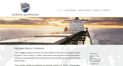 Desktop Screenshot of oceanguardian.com